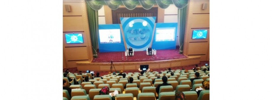 SESSION ENTITLED CONTRIBUTION OF STATES AND INTERNATIONAL ORGANIZATIONS TO GLOBAL PEACE BUILDING PROCESSES WAS HELD IN THE INTERNATIONAL UNIVERSITY FOR THE HUMANITIES AND DEVELOPMENT OF TURKMENISTAN